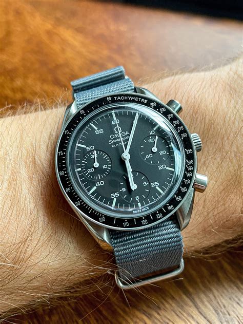 omega speedmaster reduced nato strap.